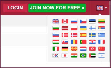 BongaCams Supported Languages