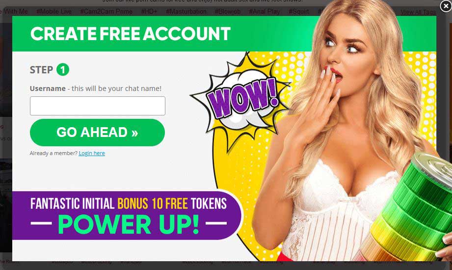 BongaCams free tokens