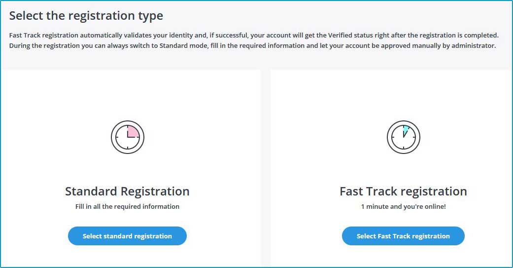 BongaModels Standard or Fast Track Registration