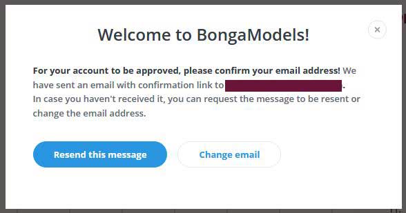 BongaModels Studio Account