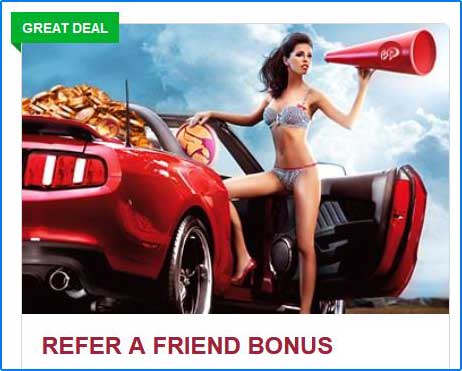 BongaCams Refer a friend bonus