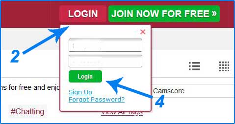 BongaModels Login Form